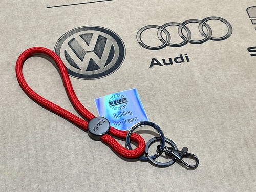 Volkswagen gti red - red, keyring