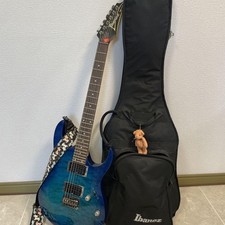 Chitarra elettrica Ibanez RG421QM Blue Burst con borsa gig spedizione dal Gia...