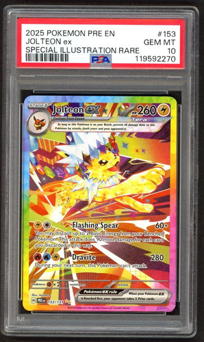 Pokemon card psa 10 - 10, jolteon