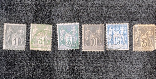 Francobolli postali francia - francobolli,
