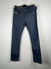 Diesel Pants Jeans Dark Blue Men's Pantaloni  Blu scuro Gambe skinny size 30