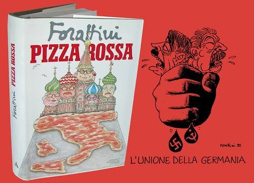 Pizza rossa vignette - pizza,