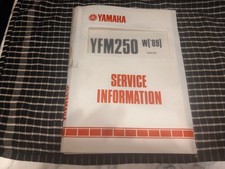 yamaha yfm250 quad manuale