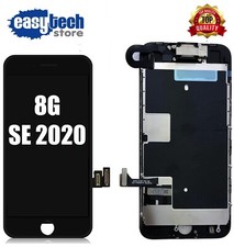 DISPLAY LCD Touch Screen TIANMA iPhone 8 SE 2020 COMPLETO  Fotocamera Cassa NERO