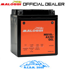 Batteria malossi gel yb10l - malossi, yb10l-bp