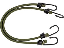 COPPIA RAGNI ELASTICI VERDI BUNGEE CORD, 6MM x 60CM HL-CS170