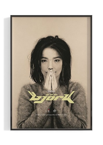 Poster copertina album bjork - copertina,