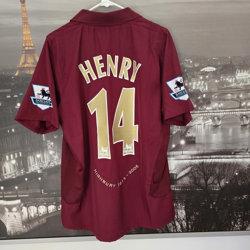 Maglia arsenal 2005 henry - maglia, 2005/06