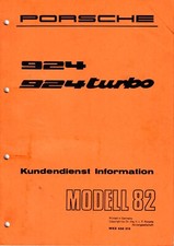 PORSCHE 924 & 924 Turbo ~