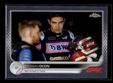 Topps Chrome Formula 1 Racing F1 2022 42 Esteban Ocon BWT Alpine F1 DRIVERS