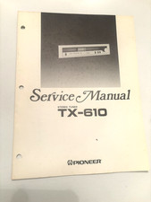 Pioneer TX-610 Tuner  Service
