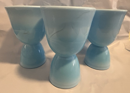 Set tazze uovo - 3, blu