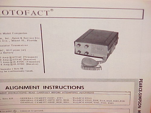 1963 pearce simpson radio - 1963, pearce-simpson