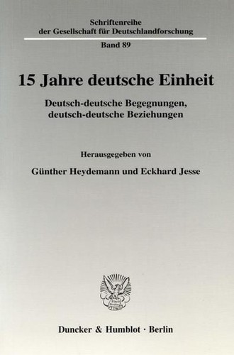 Jahre deutsche einheit - 15,