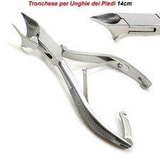 Taglierina per Unghie dei Piedi Tronchesino Tagliaunghie Podologo Tronchese Cura