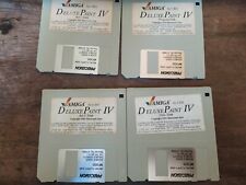 AMIGA  DELUXE PAINT IV 4  FLOPPY DISC COMMODORE VINTAGE LEGGI
