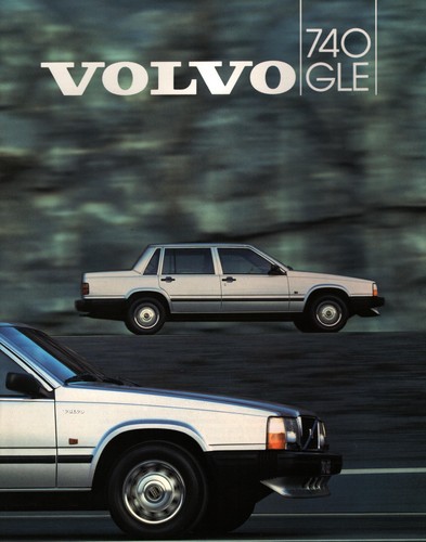 Prospekt volvo 740 - volvo, von