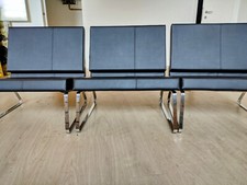 N. 3 Poltroncine Desalto in pelle nera 75x80 cm