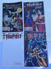 Vampires #1A-D firmato dall'artista Frank Forte con certificato di autenticità pre codice fumetti horror