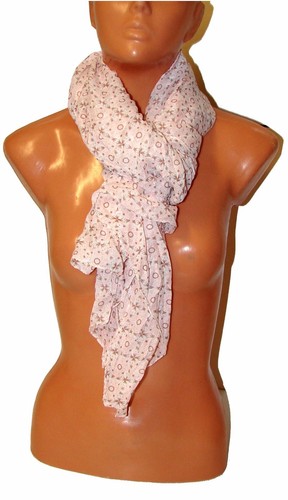 Fiori beige pashmina sciarpa - fiori,