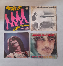 THE BEATLES/LENNON/HARRISON - 4 dischi 45 giri - buone/ottime condiz.