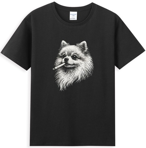 Maglietta meme pomerania - maglietta,