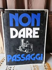 Cartello Segnalazione Fabbrica