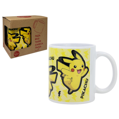 Tazza mug pikachu ceramica - pikachu, in