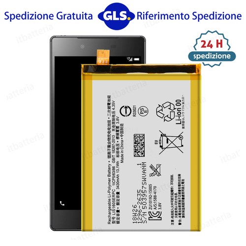 Batteria 3430mah lis1605erpc - 3430mah,