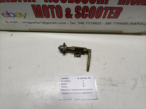 Valvola pressione benzina