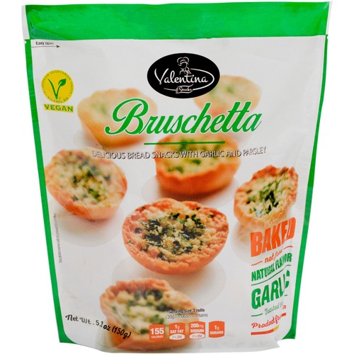 Valentina bruschetta con aglio - con,
