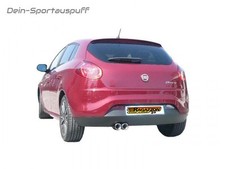 Ragazzon Impianto Racing Fiat Bravo 198 1.4l Tjet Con Sport-Heck 2x80mm Offset