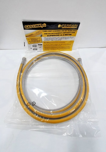 Tubo gas flessibile - flessibile, acciaio