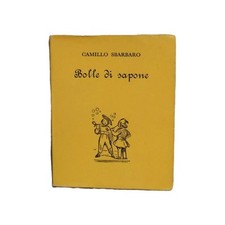 Bolle Di Sapone Camillo Sbarbaro Prima Ed Schweiller 1966 Poesie Mini Baita Van
