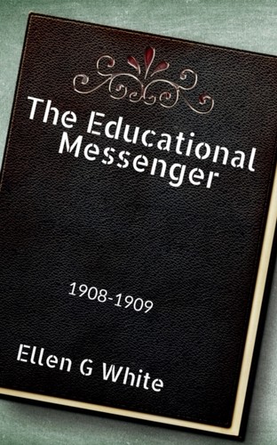 White educational messenger - -,