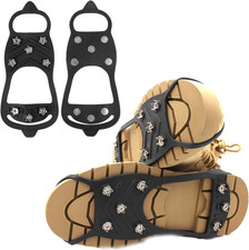 Ramponi per Scarponi Antiscivolo Ramponcini per Scarponi Regolabile Taglie 36-42