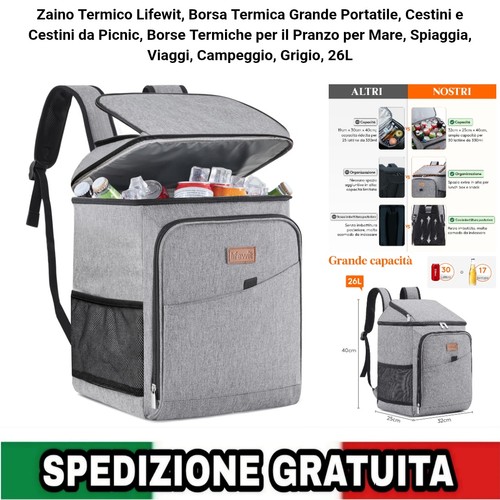Zaino termico grande - zaino, portatile