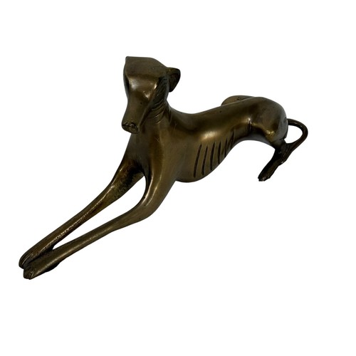 Statuina cane frusta levriero