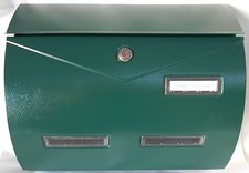 ALUBOX - CASSETTA POSTALE MOLTO GRANDE - QUALITA' COLORE VERDE MADE IN ITALY 