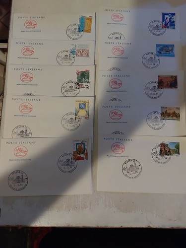 Lotto annulli buste giorno - lotto, 10