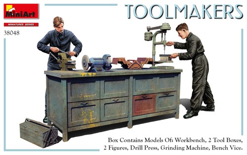 Miniart 38048 toolmalers - miniart,