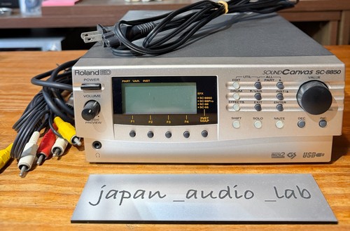 Roland 8850 sound canvas - sound,