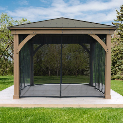 Yardistry gazebo mosquito mesh - mosquito,