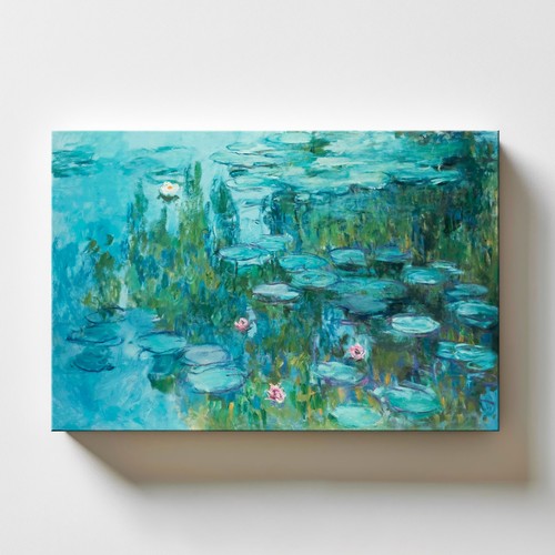 Quadro moderno claude monet - quadro,