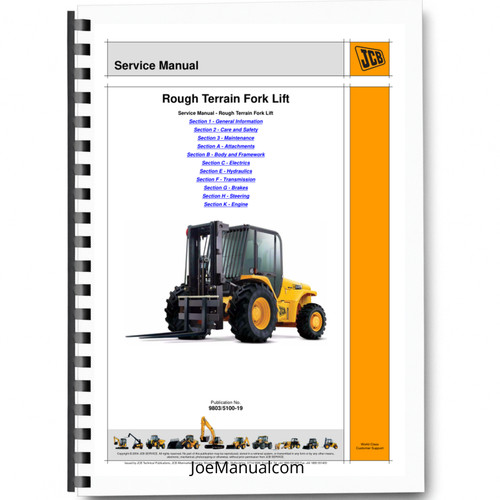 Jcb ruough terrain fork - terrain,