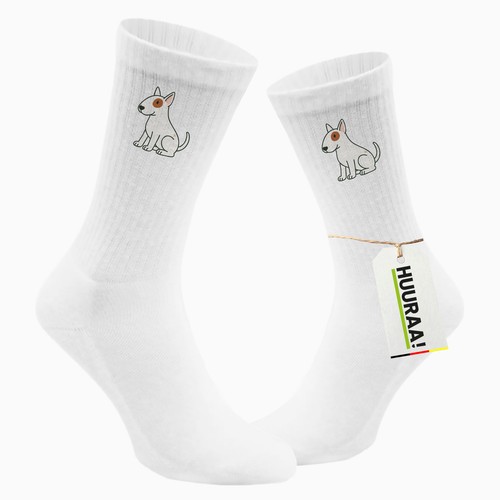 Calze unisex bull terrier
