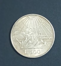 Moneta 500 Lire Argento Dante