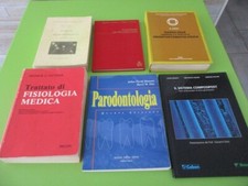 Lotto di 6 Libri - Fisiologia Medica- Parodontoligia - Microbiologia -Vari