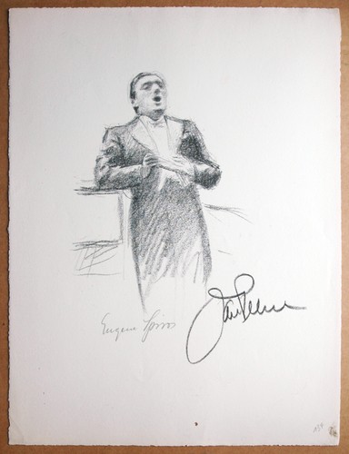 Cantante jan peerce tenore - cantante,