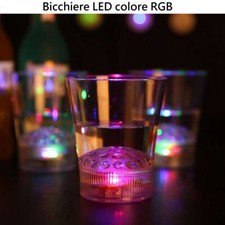 Bicchiere LED luminoso feste